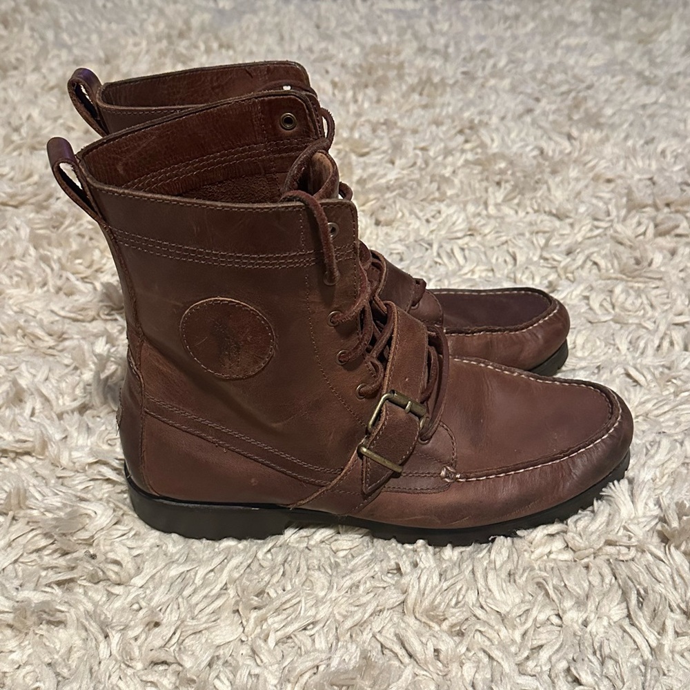 Polo Ralph Lauren Brown Leather Ranger Boot Size 11.5
NO BOX